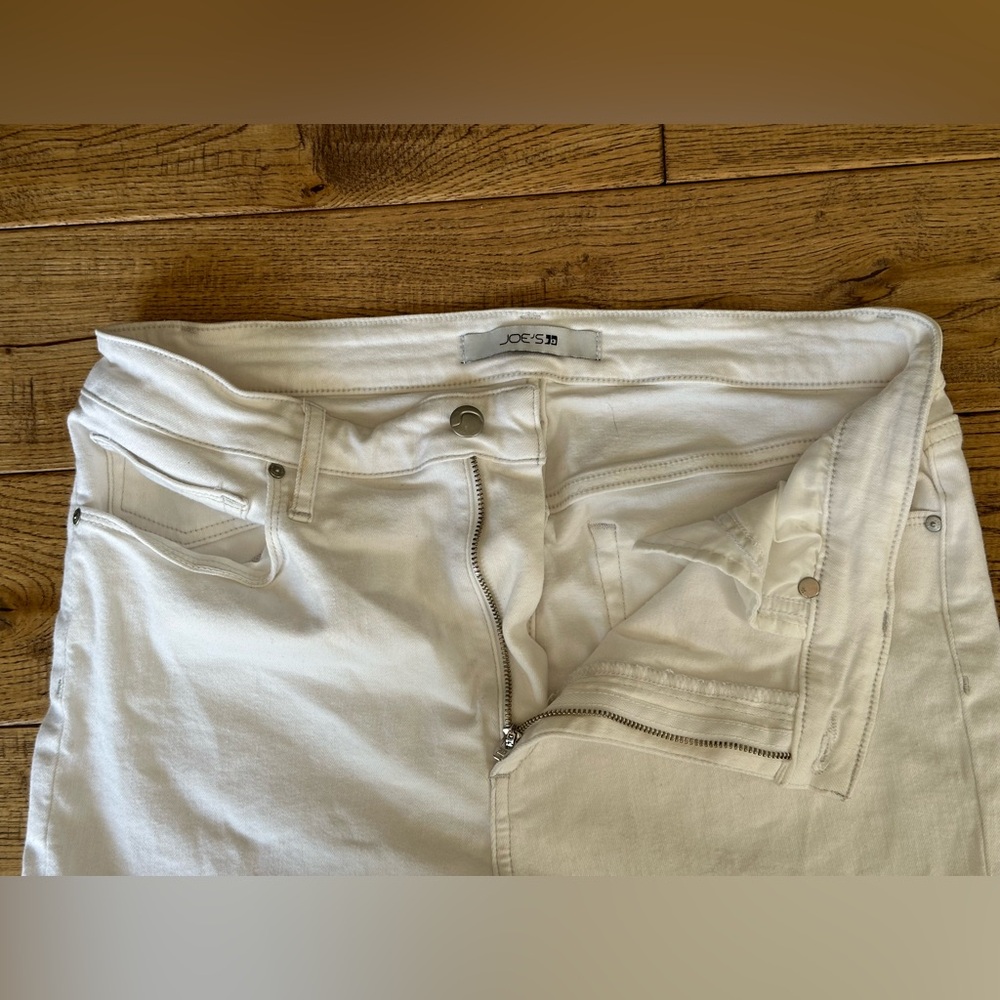 Joe’s Jeans White High Risk Skinny Ankle size 32 - Picture 5 of 12